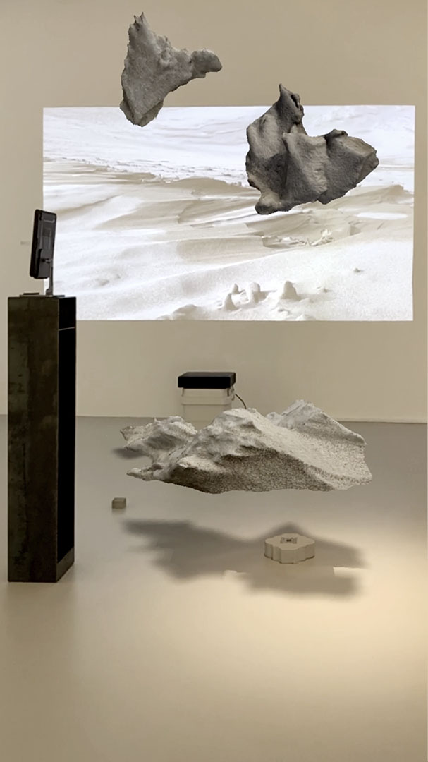 cheryl chiw, the passage of the sand_Ar, installation